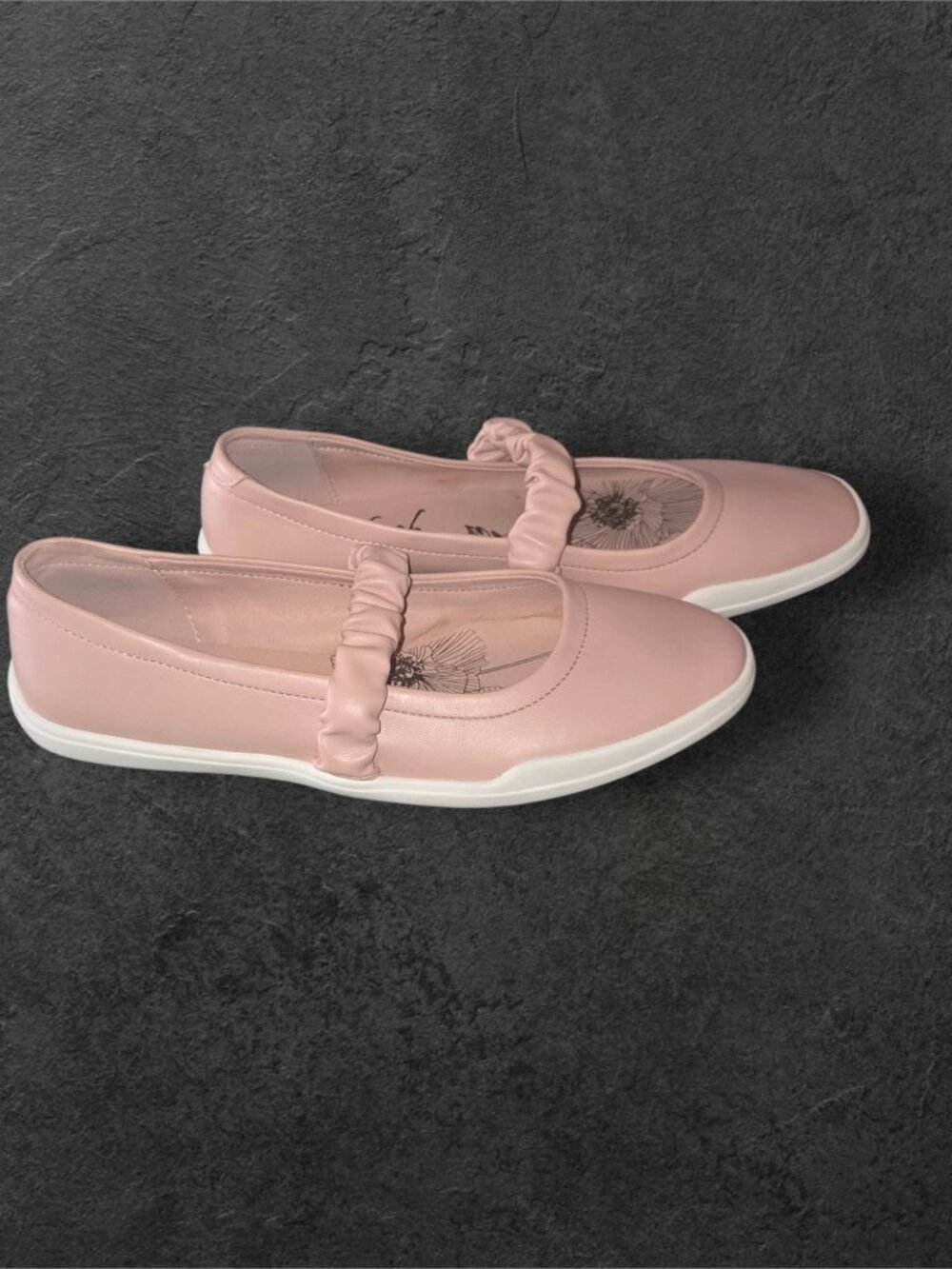 Blowfish Malibu Pink Mary Jane Flats Size 7 Slip-On Comfort Shoes